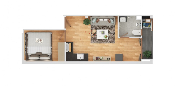 Căn hộ sinh viên full nội thất cao cấp, giá chỉ 5trieu/tháng