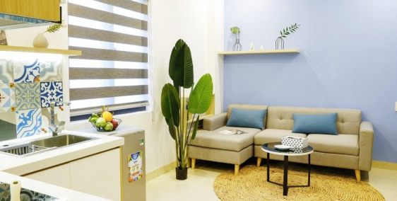 Cho thuê căn hộ Thanh Tịnh Full nội thất giá chỉ từ 5 triệu/tháng