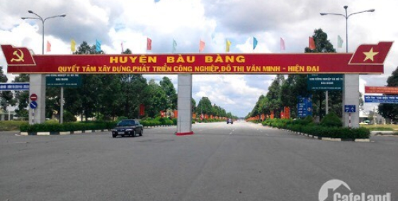 đất khu công nghiệp bàu bàng giá đầu tư