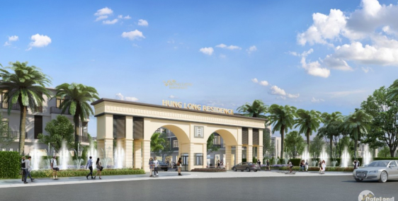 Bán đất nền mặt tiền dự án Hưng Long Residence chỉ 459tr/nền