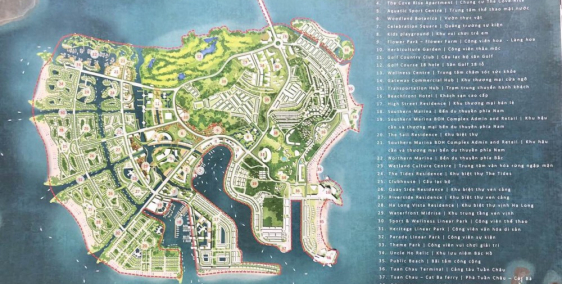 Shophouse mặt cảng quốc tế Tuần Châu, liền kề khu vực Marina