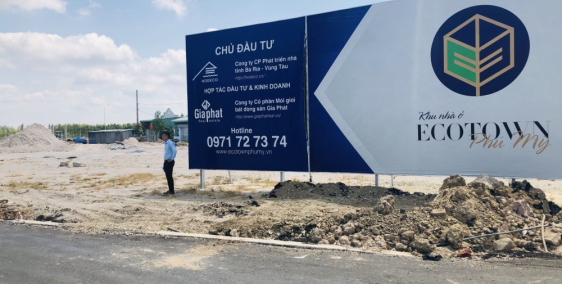 Còn 2 Lô dự án Ecotown Phú Mỹ Giá tốt