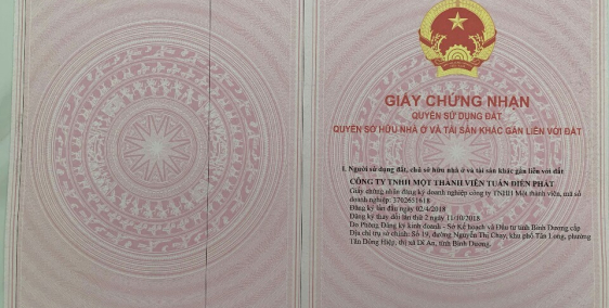 Bán lô đất sỏ đỏ, thổ cư gần Chợ Vĩnh Tân, Tân Uyên, Giá 551tr.