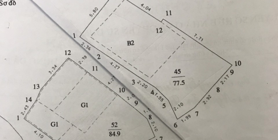 Cần bán gấp 2 lô đất liền kề phố Đào Tấn, Phan Kế Bính, Đường Bưởi