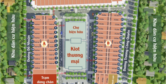 Mở bán đợt một khu đô thị Megamarket ngay chợ Kim Hải, P. Kim Dinh, BRVT . CK 5%