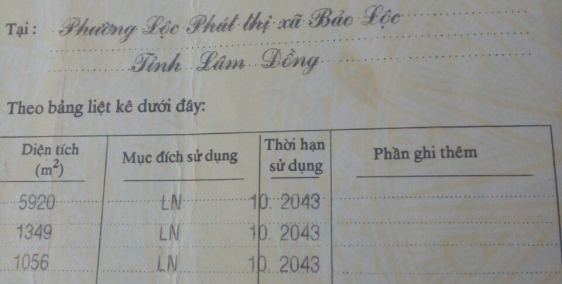 Bán đất vườn cafe Thiện Trường, Lý Thường Kiệt,Lộc Phát, Bảo Lộc