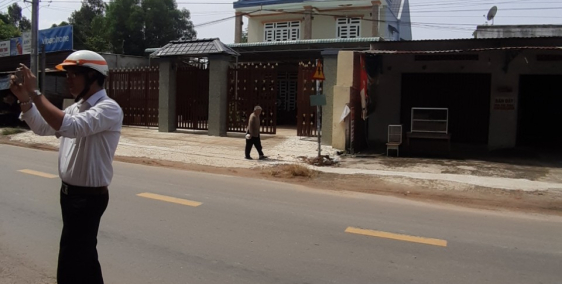 Cần bán đất mặt tiền đường nhựa giáp chợ Bến cát giá rẻ