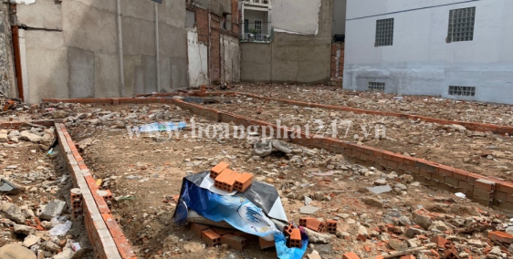 Bán lô đất đã dọn tiện xây HXH, P.26, Q.Bình Thạnh