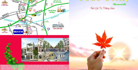 Bán đất nền Dự án Gold Star Reverside