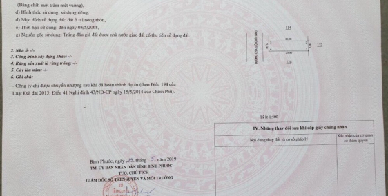 Bán đất nền mặt tiền QL14 ngay trung tâm TP Mới, chiết khấu 10% , có SHR