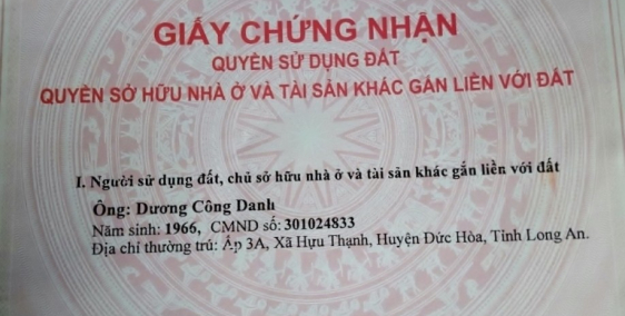 Bán gấp đất Đức Hòa, Long An lấy tiền xoay sở