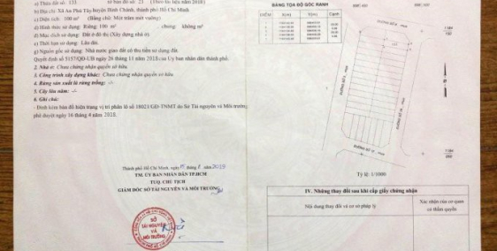 Bán lô đất Bình Chánh giá tốt, sổ riêng bao công chứng