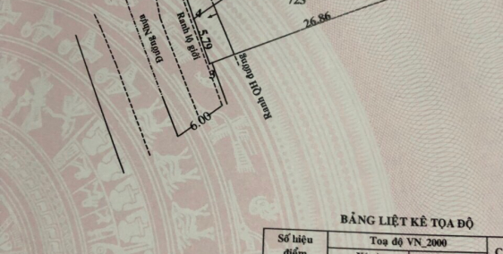 Đất sổ hồng Thái Mỹ, nở hậu, xây tự do, đường 10m, Golf Lobby.