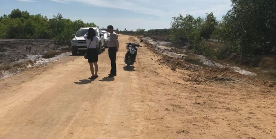 Bán đất đường Hùng Vương thị xã lagi tỉnh bình thuận 1000m2/giá 720 triệu