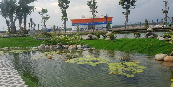 Sang 2 lô liền kề 200m2 đường nhựa (10x20), đất gần phà Cát Lái, gần kề TP HCM.