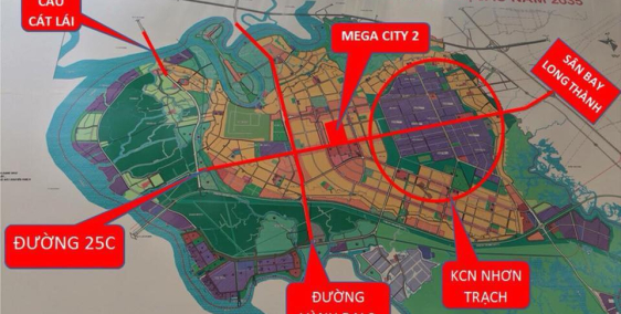 Cơ hội đầu tư đất Nhơn Trạch với giá chỉ từ 7tr/m2, đón đầu Cầu Cát Lái