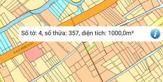 Bán đất xã phước khánh 1000m² giá 4.5 triệu/m²