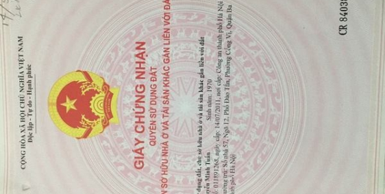 Bán gấp lô đất tp Phủ Lý, thích hợp mua để ở, giá rẻ.