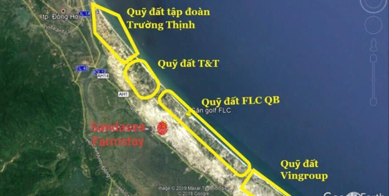 khu đất homestay ven biển liền kề khu nghỉ dưỡng FLC