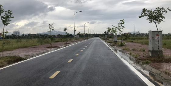 Cần bán lô góc 2 mặt tiền trong dự án Uông Bí New City