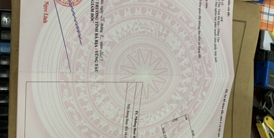 Bán đất nền vừon 2219m2  mặt tiền đường Phước Thắng, phường 12, TP Vũng Tàu