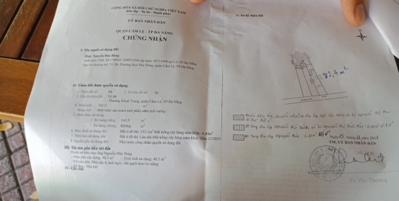 Cần bán lô đất Đường Phước Hòa 4 Cách Ông Ích Đường 6 căn nhà.