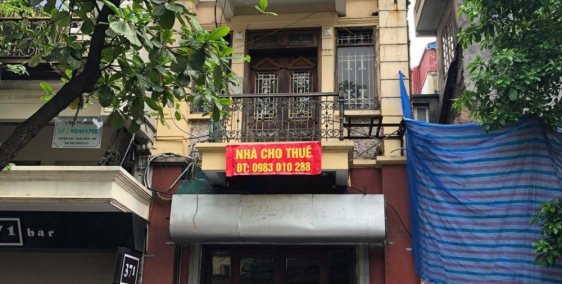 Cho thuê nhà mặt phố lô góc Tuệ Tĩnh, Hai Bà Trưng, 25m2, có vỉa hè