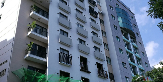 Cho thuê OFFICE BUILDING nhà trống, xây mới: Nguyễn Văn Trỗi, P.8. Q.PN,