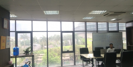 Cho thuê văn phong chuyên nghiệp 150m thông sàn mặt phố Mễ trì Hạ Nam Từ Liêm