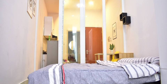 CĂN HỘ MỘT PHÒNG NGỦ THIẾT KẾ XINH, HIỆN ĐẠI