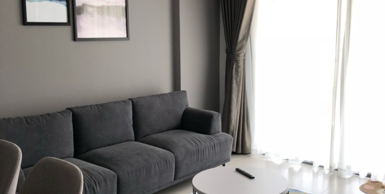 Cho thuê CH officetel Millennium Q4 Bến Vân Đồn, DT 40m2 giá 15tr, full nội thất