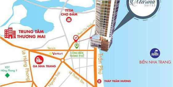 SỐNG TIỆN NGHI CÙNG CĂN HỘ MARINA SUITES 4 SAO SANG TRỌNG NGAY MẶT BIỂN