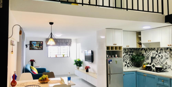 Căn hộ giá rẻ khu đô thị DTA Nhơn Trạch, 296 triệu/2PN, Full nội thất