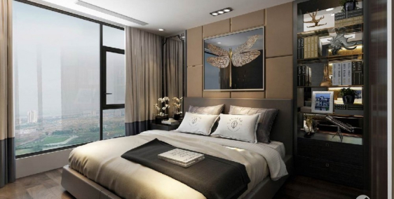 căn Duplex cuối cùng view sông Hồng cầu Thăng Long tại Sunshine City, HTLS 0%