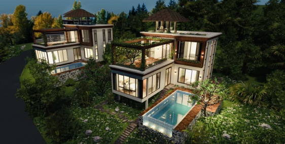 BIỆT THỊ NGHỈ DƯỠNG SUNNY GARDEN RESORT ĐẲNG CẤP 4*