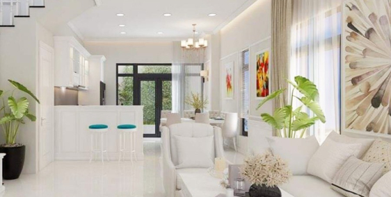 Bán nhà phố 1trệt 2 lầu gần ngã ba Trà Cổ Trảng Bom giá rẻ Lh:0965 564 962