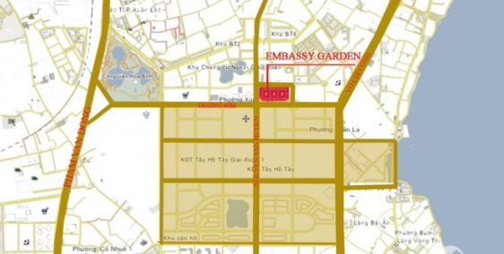 Cần bán shophouse embassy garden kđt tây hồ tây – Những lô đang cần bán