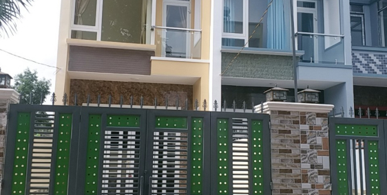 Bán nhà 1 lầu 1 trệt mới xây xong 96m sổ riêng đã làm hoàn công