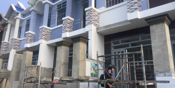 BÁN NHÀ MỚI NGÃ 3 MỸ HẠNH, ĐỨC HÒA, LONG AN