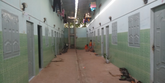Dãy nhà trọ 23 phòng gần khu công nghiệp Trung An, huyện Củ Chi