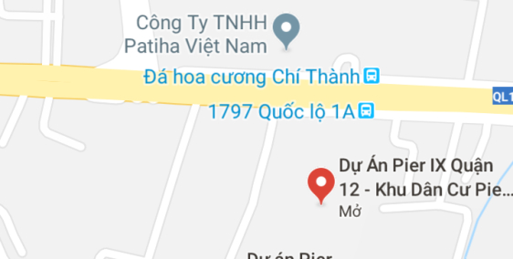 Cần bán căn B12 mặt tiền Quốc lộ 1A đi vào/Khu dân cư Sài Gòn - Thới An giá 5,6t