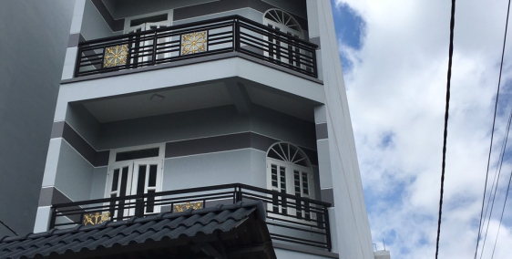 Nhà đẹp HXH 6m. 1 trệt 3 lầu. Cuối Hương Lộ 2.