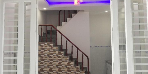 Nhà Cuối hương lộ 2. 1 trệt 3 lầu. KDC hiện hữu