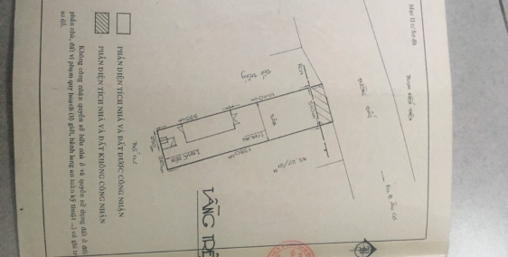 Nhà Ngang 5mMT P Tân Sơn Nhì chỉ 90TR/m2_Nối Âu Cơ_DT 5.1x20m_cấp 4 vuông vức