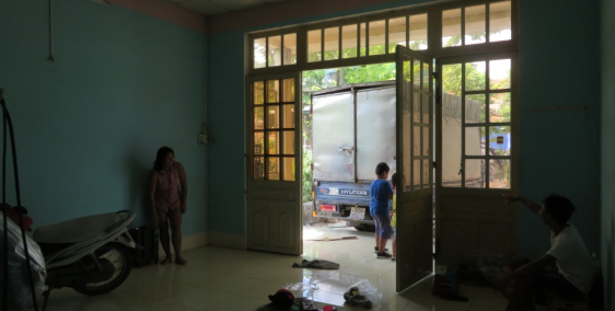 Nhà mặt tiền đường tình 628 cách TTTP chỉ hơn 10km