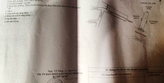 Bán Nhà Mặt Tiền Chợ Kinh Doanh  Giá 4.2ty