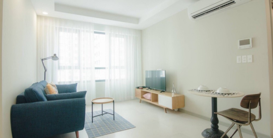 Mình cho thuê gấp căn hộ The Gold View 68m2 full nội thất ,giá 15,5tr/tháng.