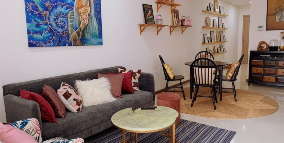 Cho thuê CHCC Gold View 2PN - 2WC, có ban công thoáng mát, giá 20tr/tháng