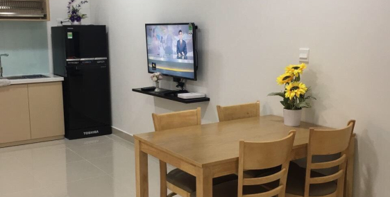 cho thuê căn hộ minhon sunrise city view mới bàn giao full NT chỉ 12,5tr/tháng