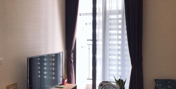 CHO THUÊ CĂN HỘ VINHOMES GREEN BAY MỄ TRÌ, 1PN, full, 9tr/th